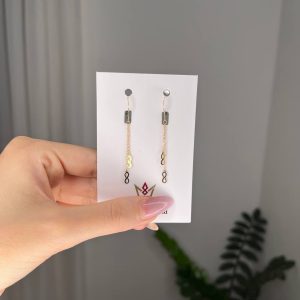 گوشواره آویز بینهایت