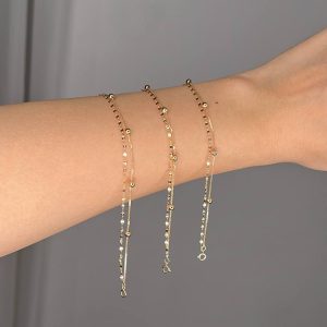 دستبند دولاین گوی و استار