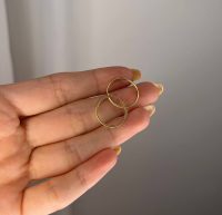 گوشواره حلقه ای ساده